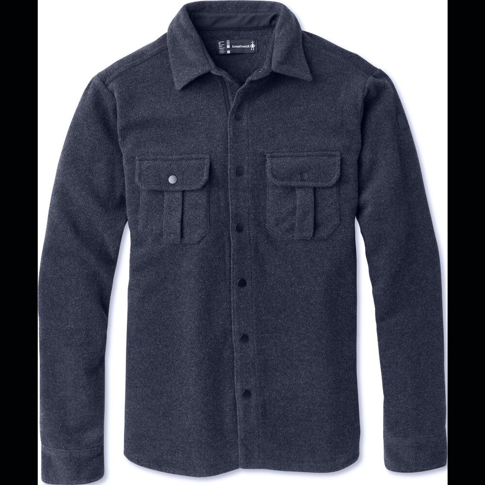 Smartwool Anchor Line Shirt Jacket - Dark Navy - Large